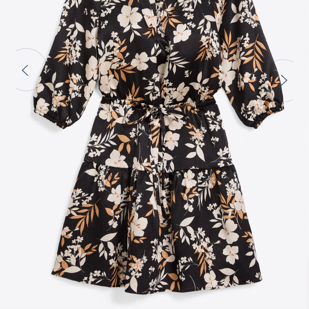 Suzy Dress in midnight magnolia